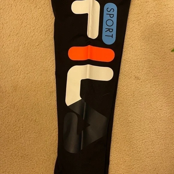 Fila Sport Rainbow Blast Capri leggings Navy - Picture 5 of 6